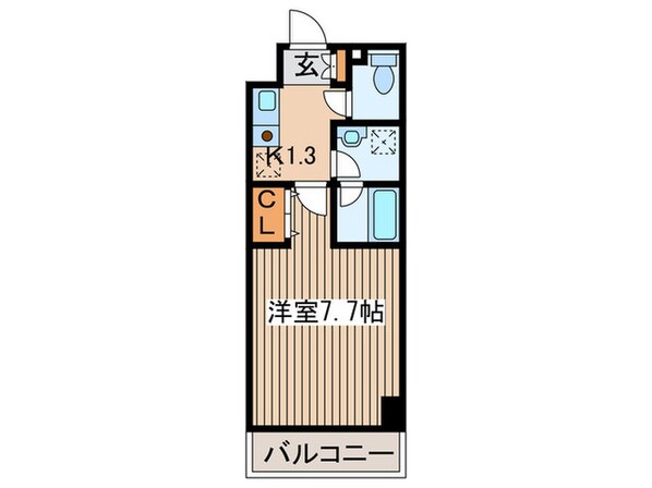 テラス府中の物件間取画像